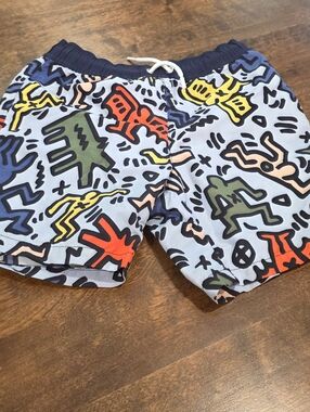 Lacoste Keith Haring Boys Swim Shorts 8